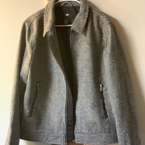 H&M houndstooth jacket